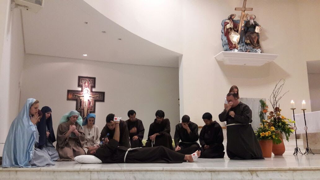 JUFRA promove encenação do Trânsito de São Francisco