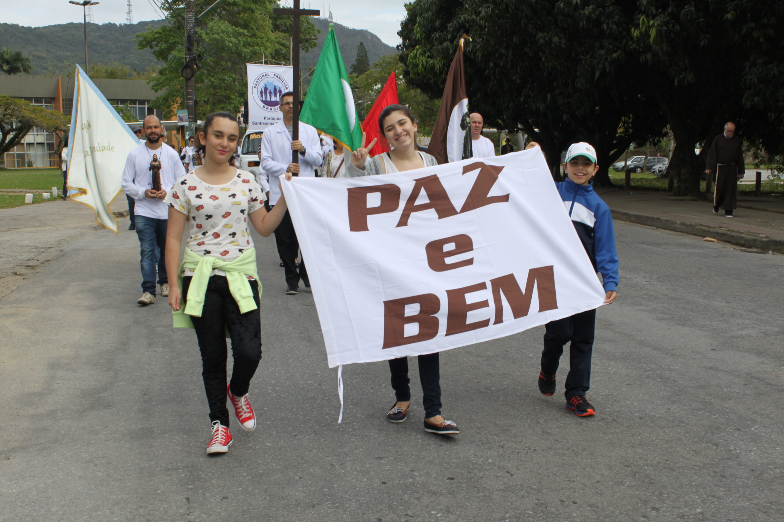 Caminhada pela paz! Venha participar, é neste domingo!