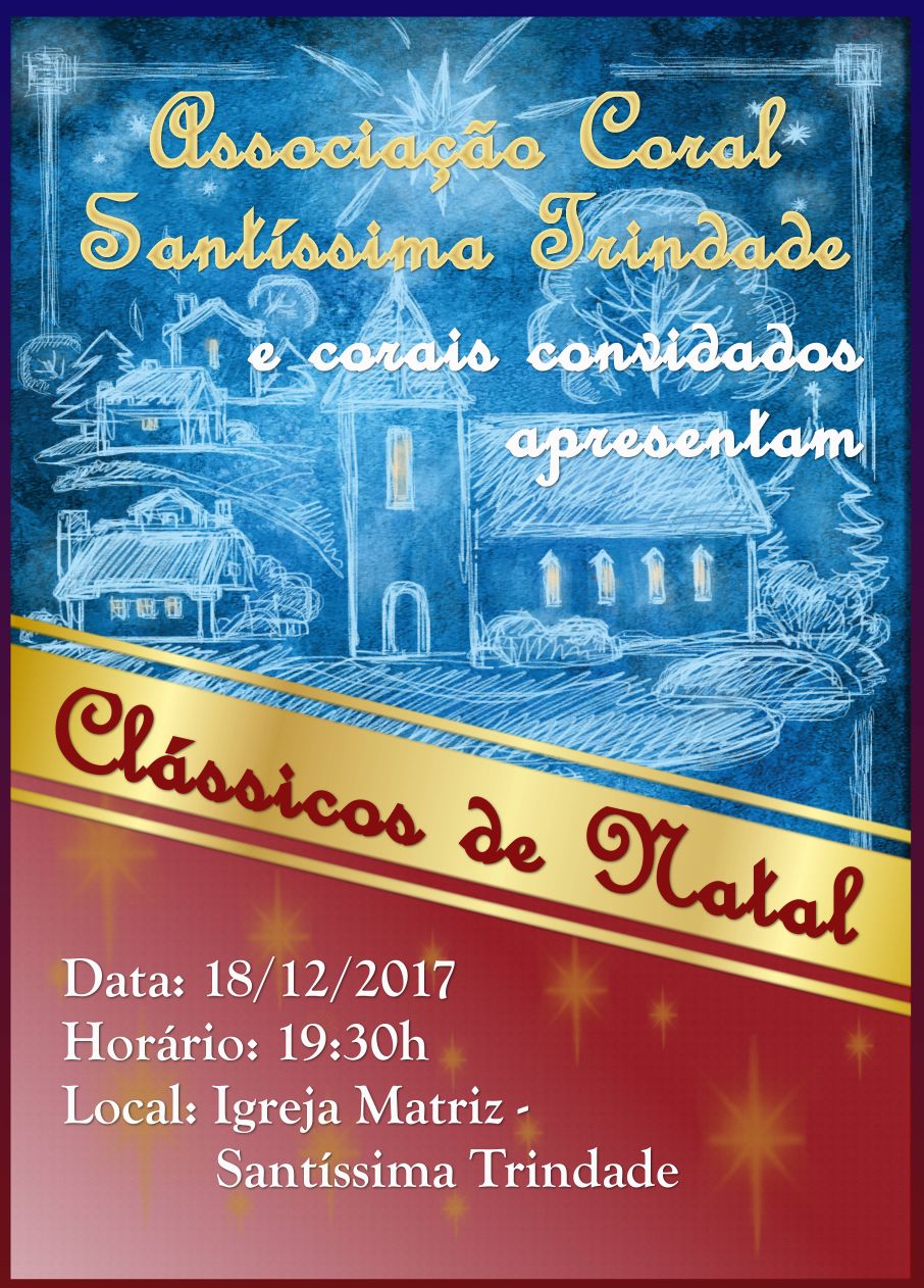 Apresentação Clássicos de Natal com a Associação Coral Santíssima Trindade