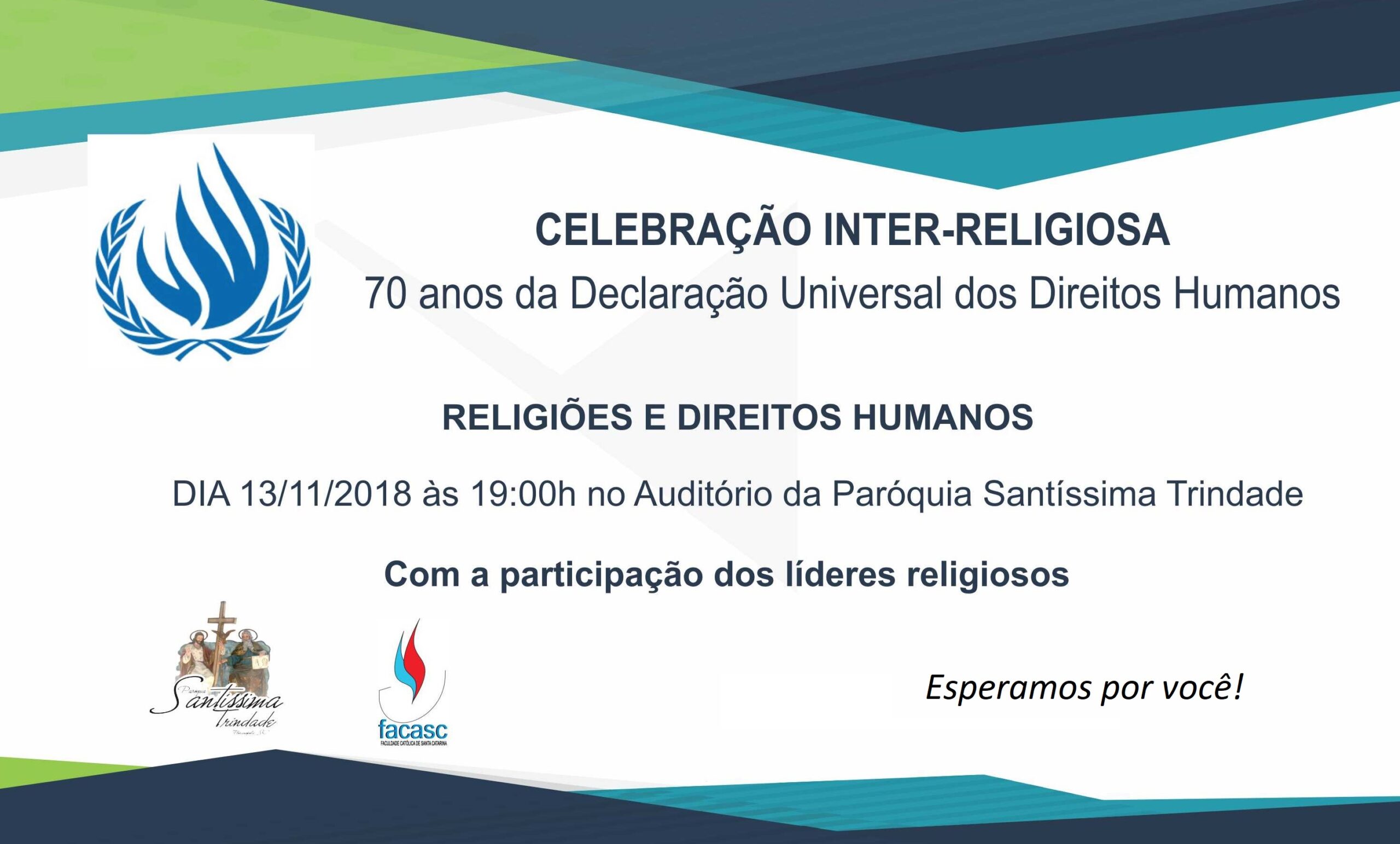 Encontro Interreligioso – 70 anos da Declaração dos Direitos Humanos