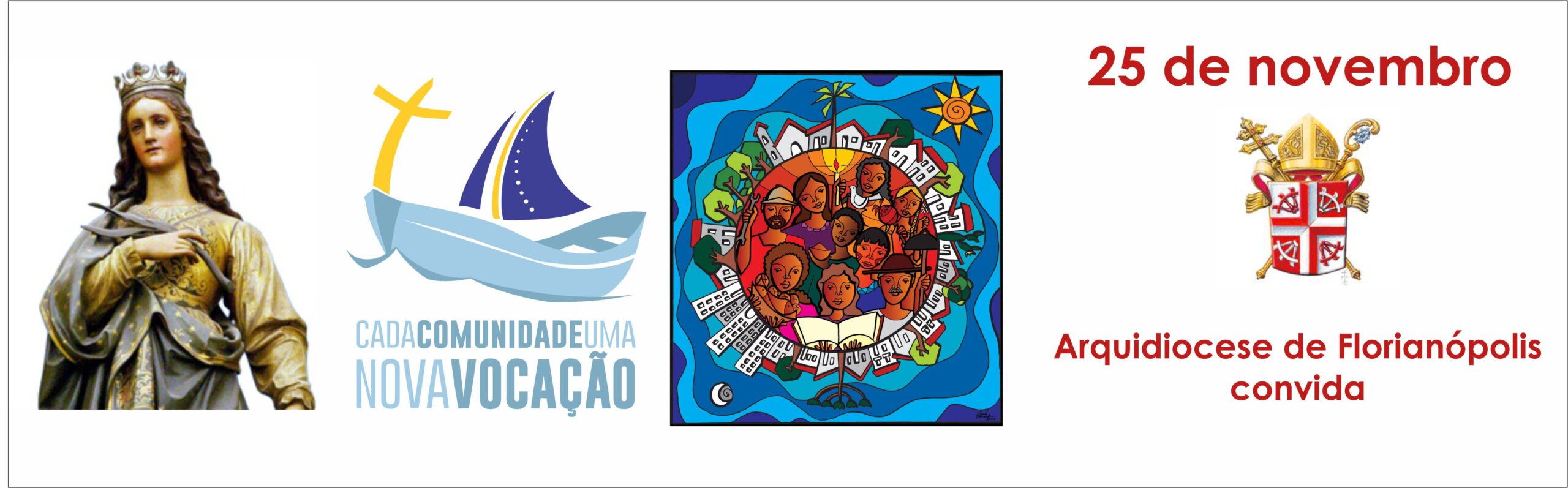 Programação da festa da padroeira do Estado e encerramento do Ano do Laicato e Jornada Vocacional e Missionária