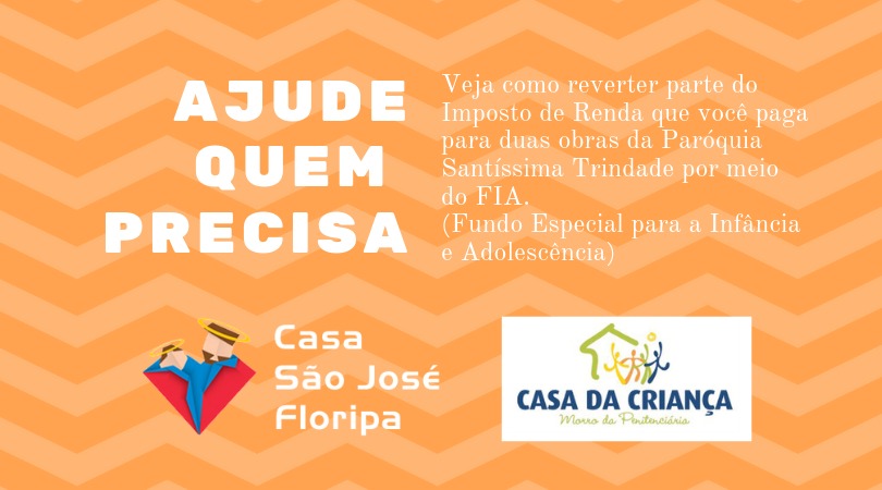 Ajude quem precisa: reverta parte do IR pago em obras sociais