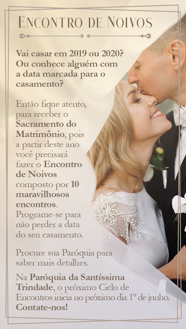 Preparação para o Matrimônio inicia em junho na paróquia