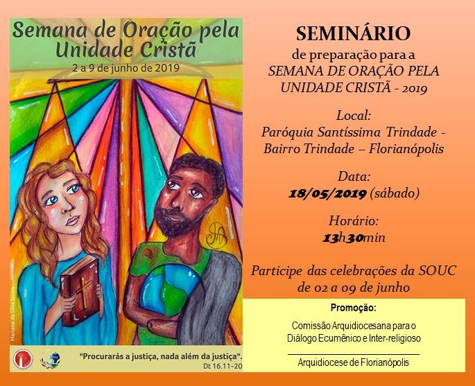 Seminário de Preparação para a Semana de Oração pela Unidade Cristã – 2019