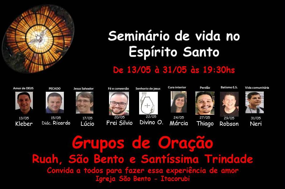 RCC: inicia o Seminário de Vida no Espírito Santo