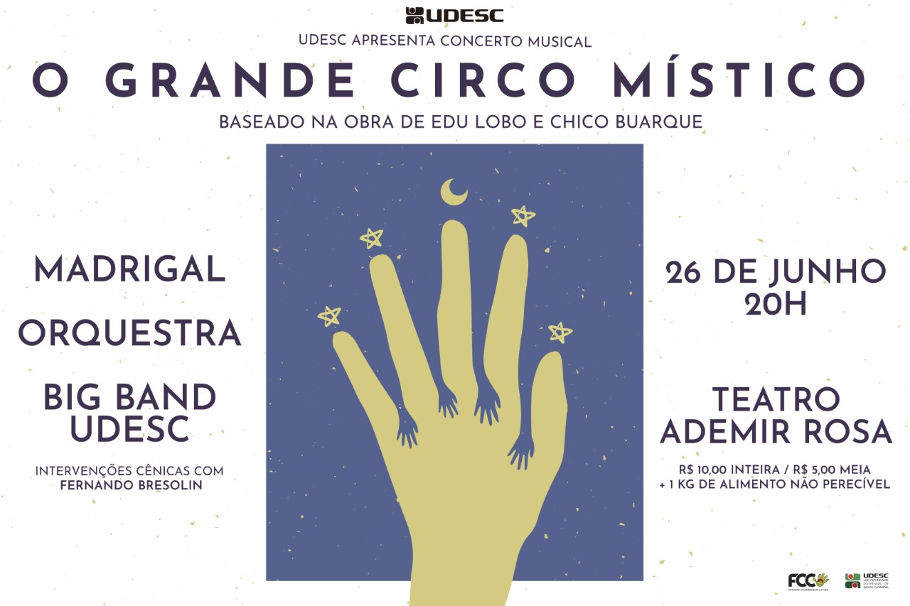 Espetáculo “Grande Circo Místico” em prol da Casa da Criança, Casa São José e Creche São Francisco de Assis