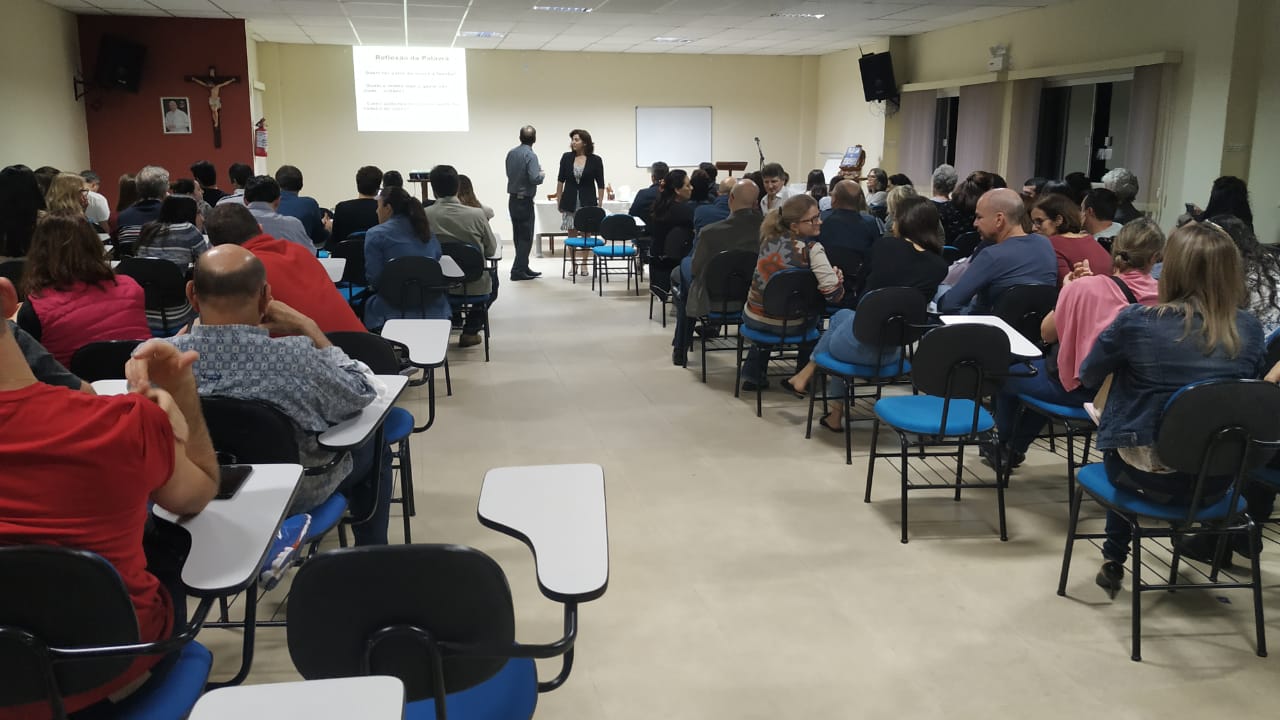 Catequizandos e familiares se reúnem na Semana Nacional da Família