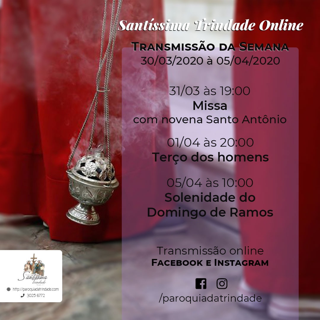 Paróquia Santíssima Trindade Online