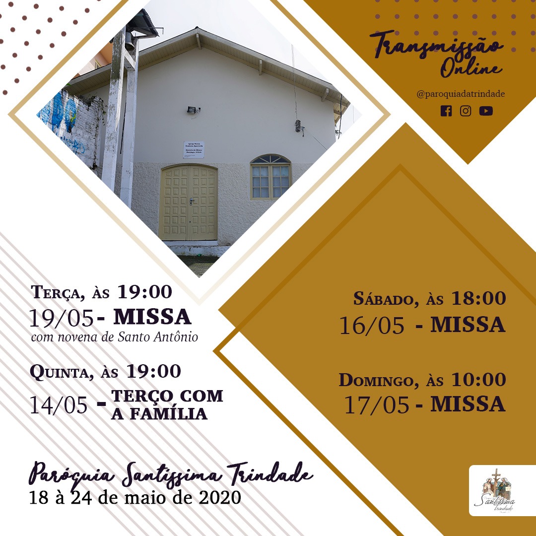 Confira a programação desta semana