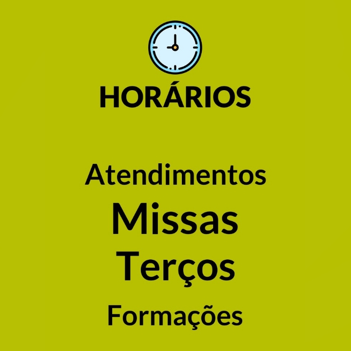 Programação paroquial – Tempos de pandemia