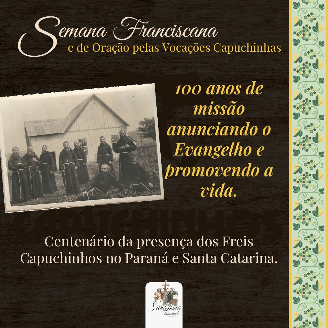 Semana Franciscana e de Oração pelas Vocações Capuchinhas