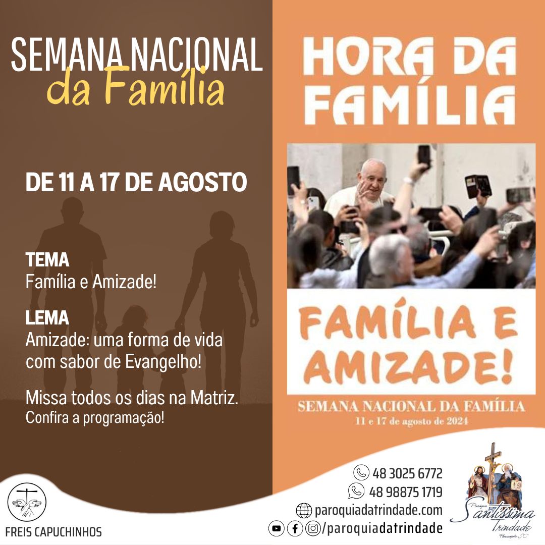 Semana Nacional da Família 2024