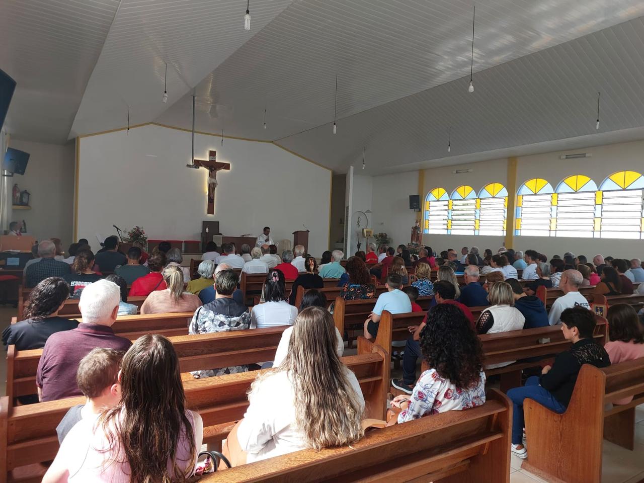 Santo Agostinho é festejado no bairro Pantanal