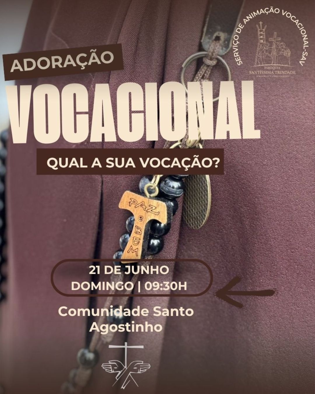 Adoração Vocacional convida fiéis a refletirem sobre o chamado de Deus Adoração Vocacional convida fiéis a refletirem sobre o chamado de Deus